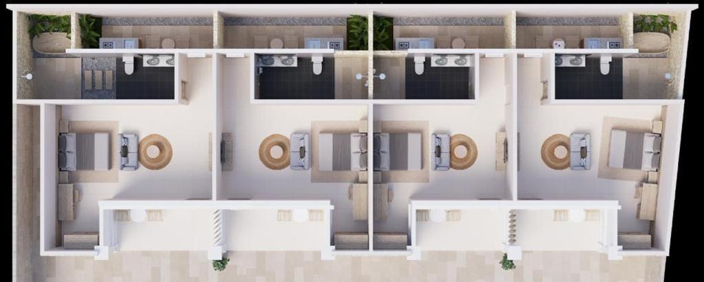 Puspa Ayu Villas & Apartments Kuta Lombok Exterior foto